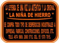 desperdicios industriales la niña de hierro